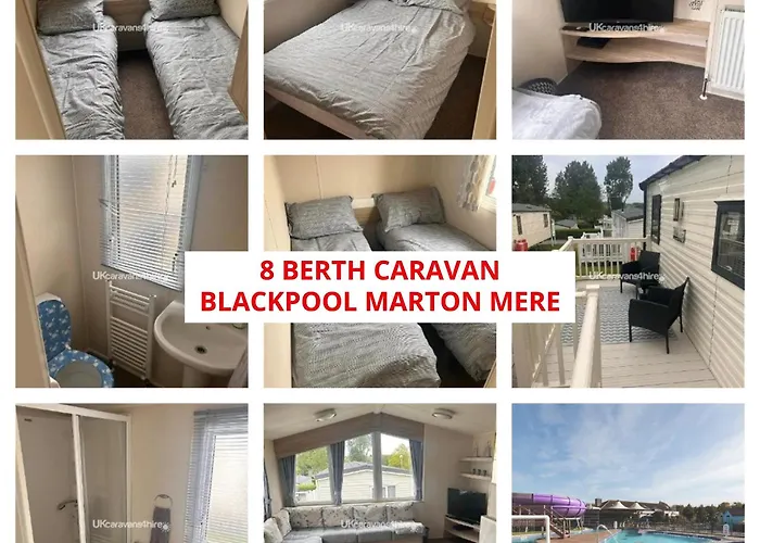 8 Berth Caravan Marton Mere Holiday Park Blackpool
