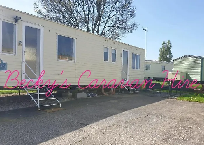 Becky'S Caravan At Marton Mere Blackpool