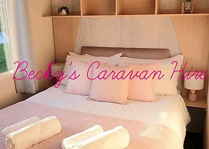 Becky'S Caravan At Marton Mere Blackpool